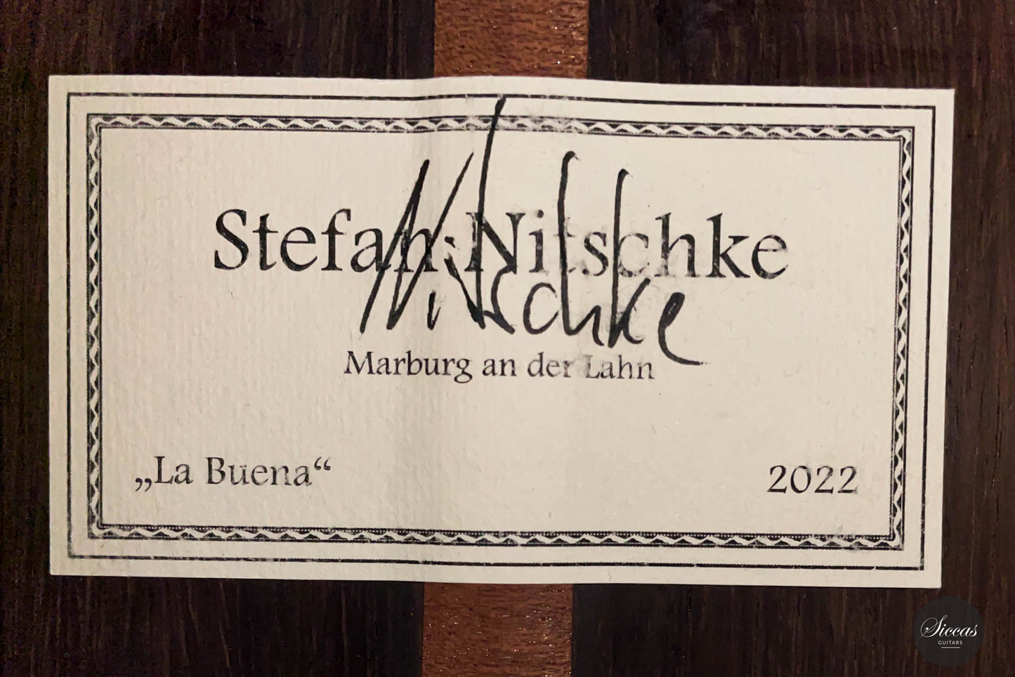 Stefan Nitschke - 2022 La Buena "Antonio De Torres 1884"