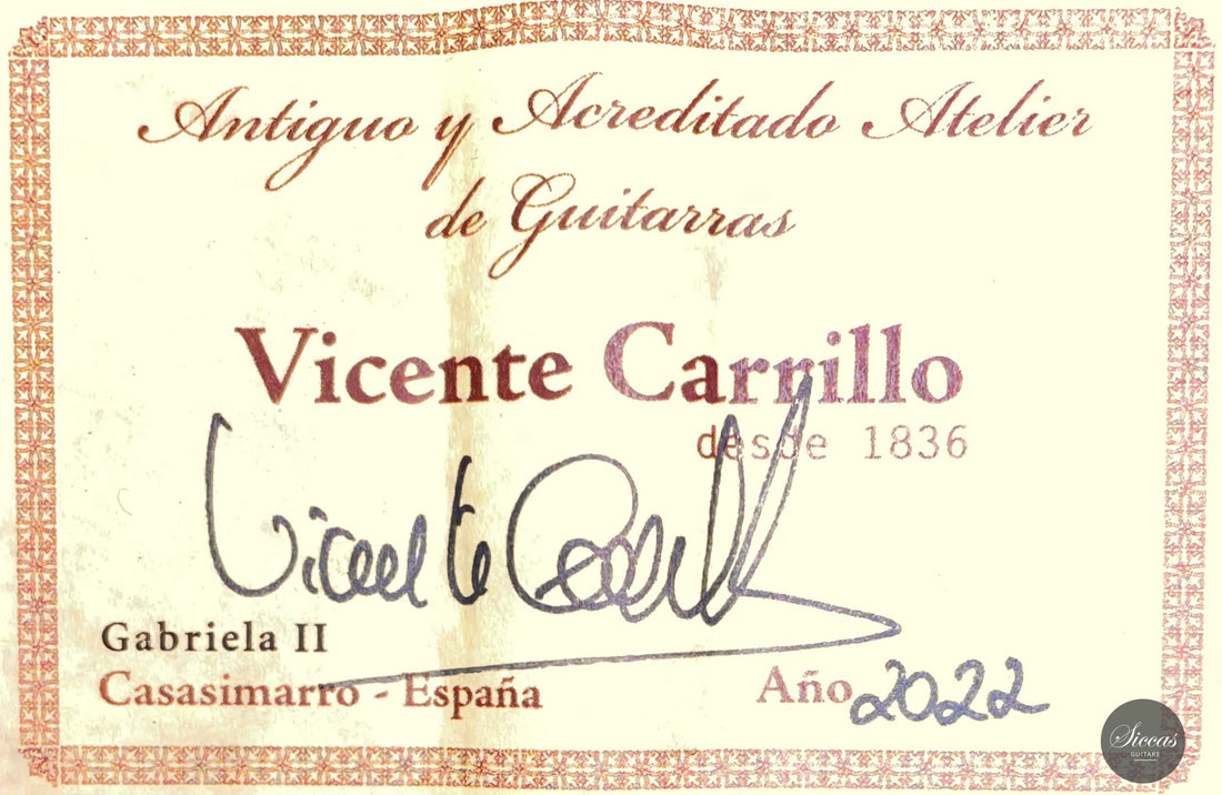 Vicente Carrillo - 2022 "Gabriela II" Doubletop