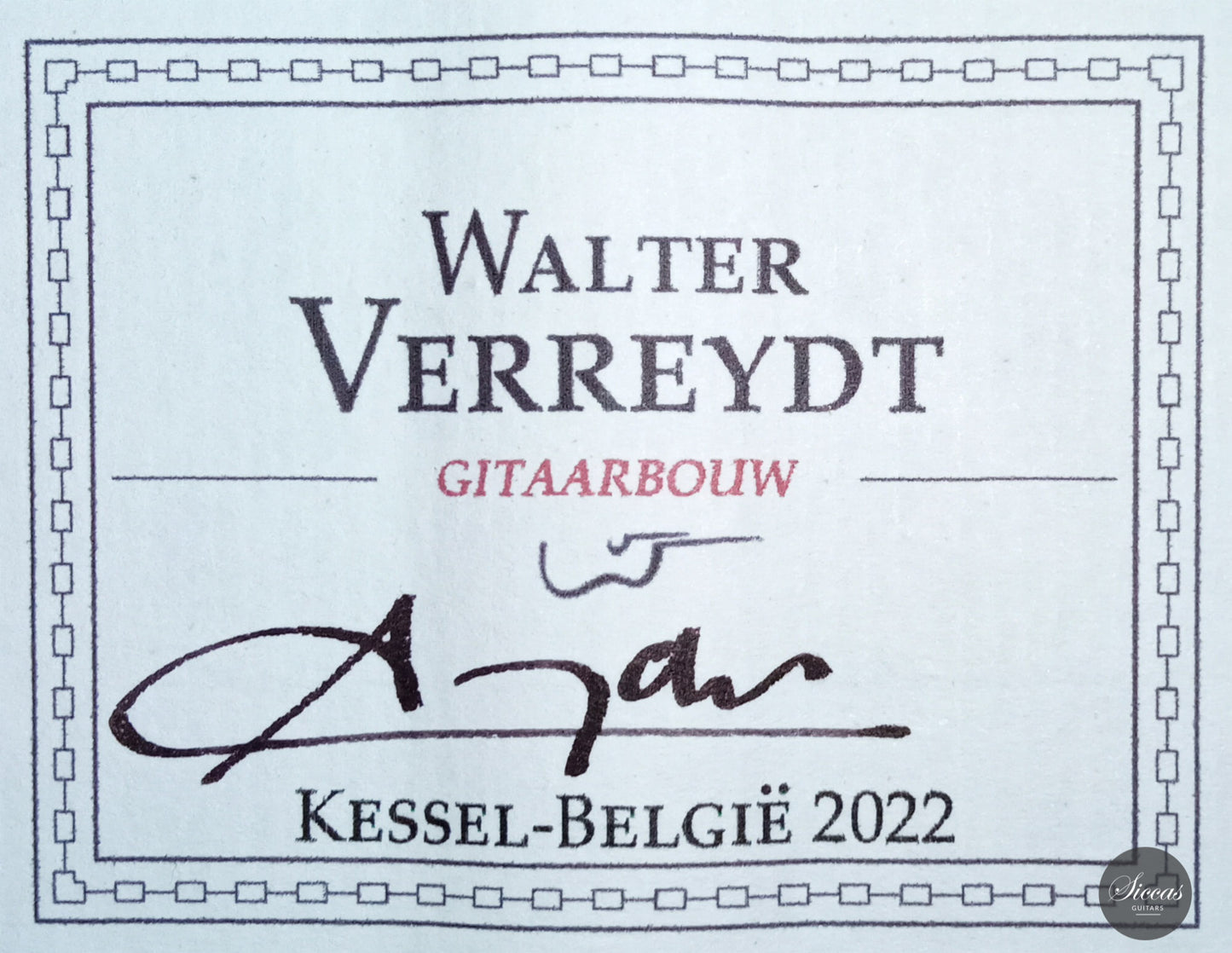 Walter Verreydt - 2022 "Manuel Ramirez 1915"