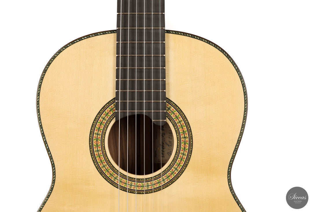 Wolfgang Jellinghaus - "Manuel Ramirez 1912" Spruce / Pao Ferro 64 cm