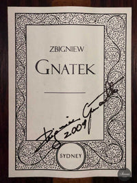 Zbigniew Gnatek - 2009 Lattice