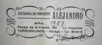 Alejandro - 1987