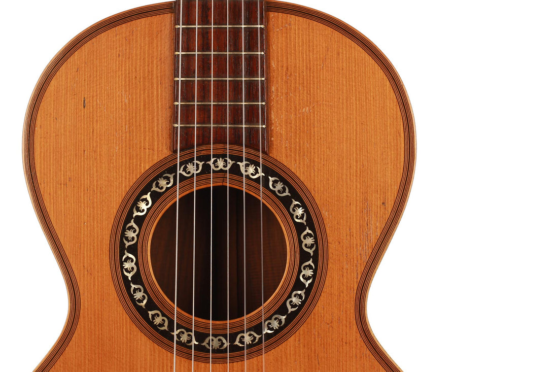 Romantische Gitarre - ca. 1910 Markneukirchen