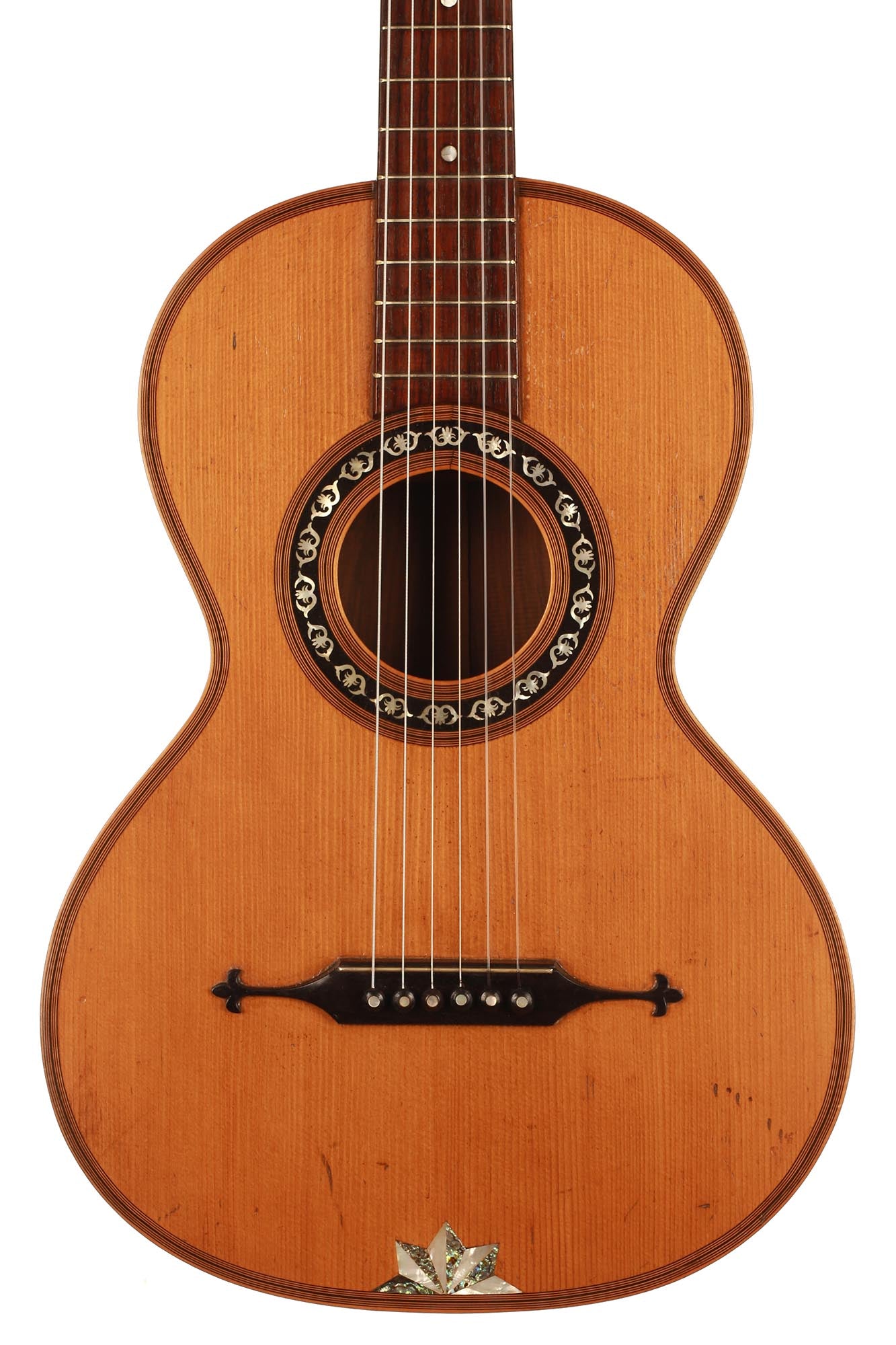 Romantische Gitarre - ca. 1910 Markneukirchen