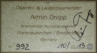 Armin Gropp - 2013 Romantic Guitar