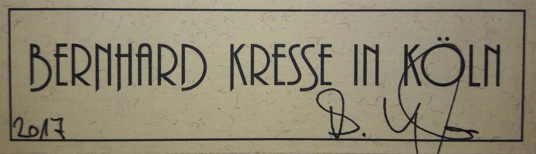 Bernhard Kresse - 2017 Stauffer Model
