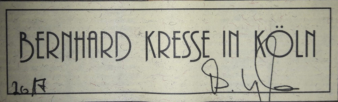 Bernhard Kresse - 2017