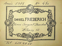 Daniel Friederich - 1978