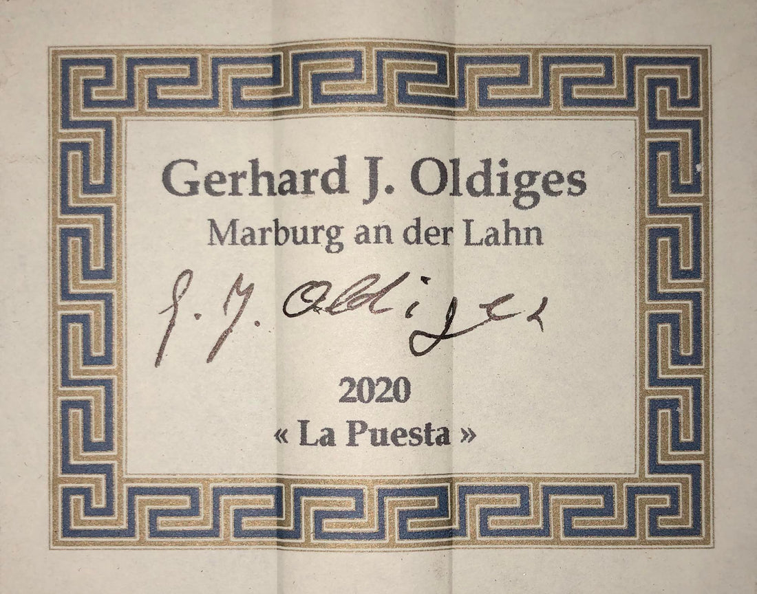 Gerhard J. Oldiges - 2020 La Puesta