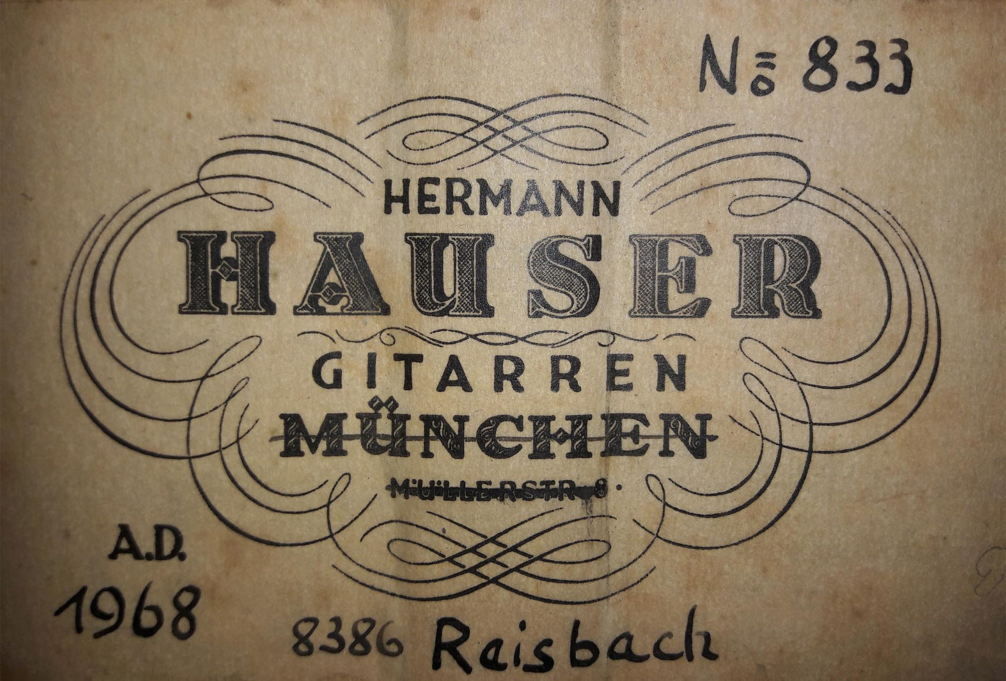 Hermann Hauser ® II - Viennese Model 1968