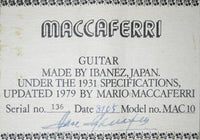 Ibanez Mac 10 - 1981