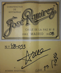 José Ramirez Flamenco 1A – 2008