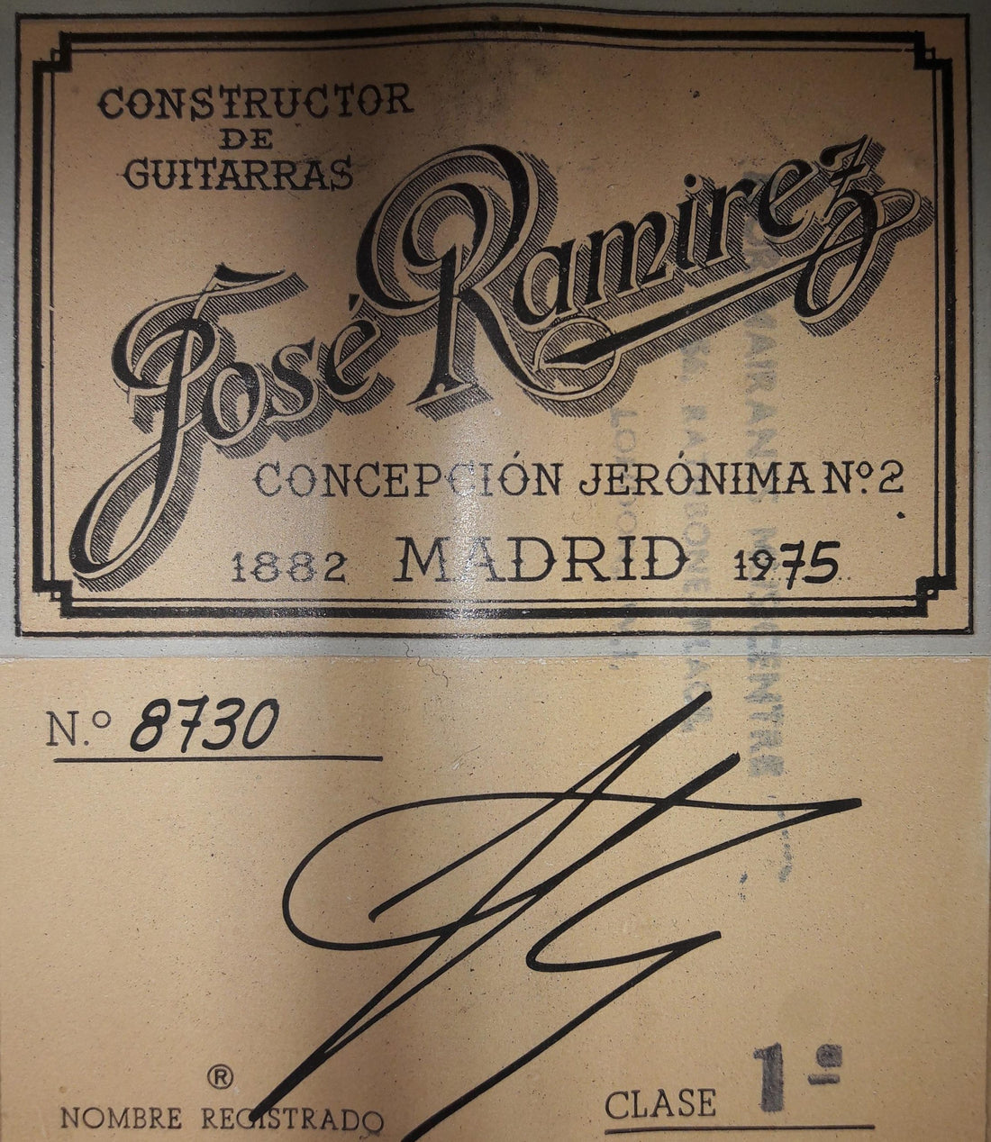 José Ramirez - 1a 1975