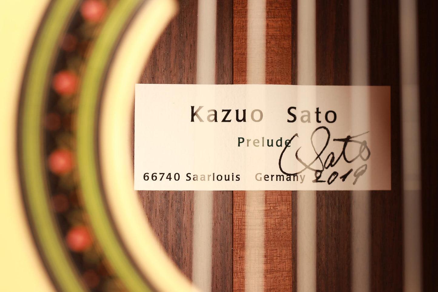 Kazuo Sato - 2019
