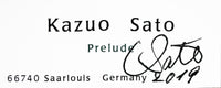 Kazuo Sato - 2019