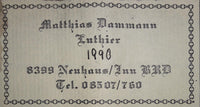 Matthias Dammann - Doubletop 1990