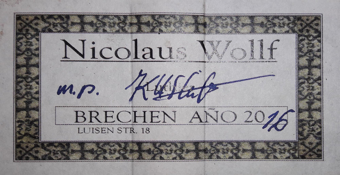 Nicolaus Wollf  - 2016