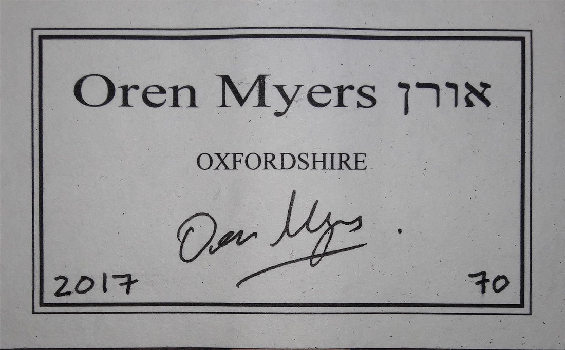 Oren Myers - 2017