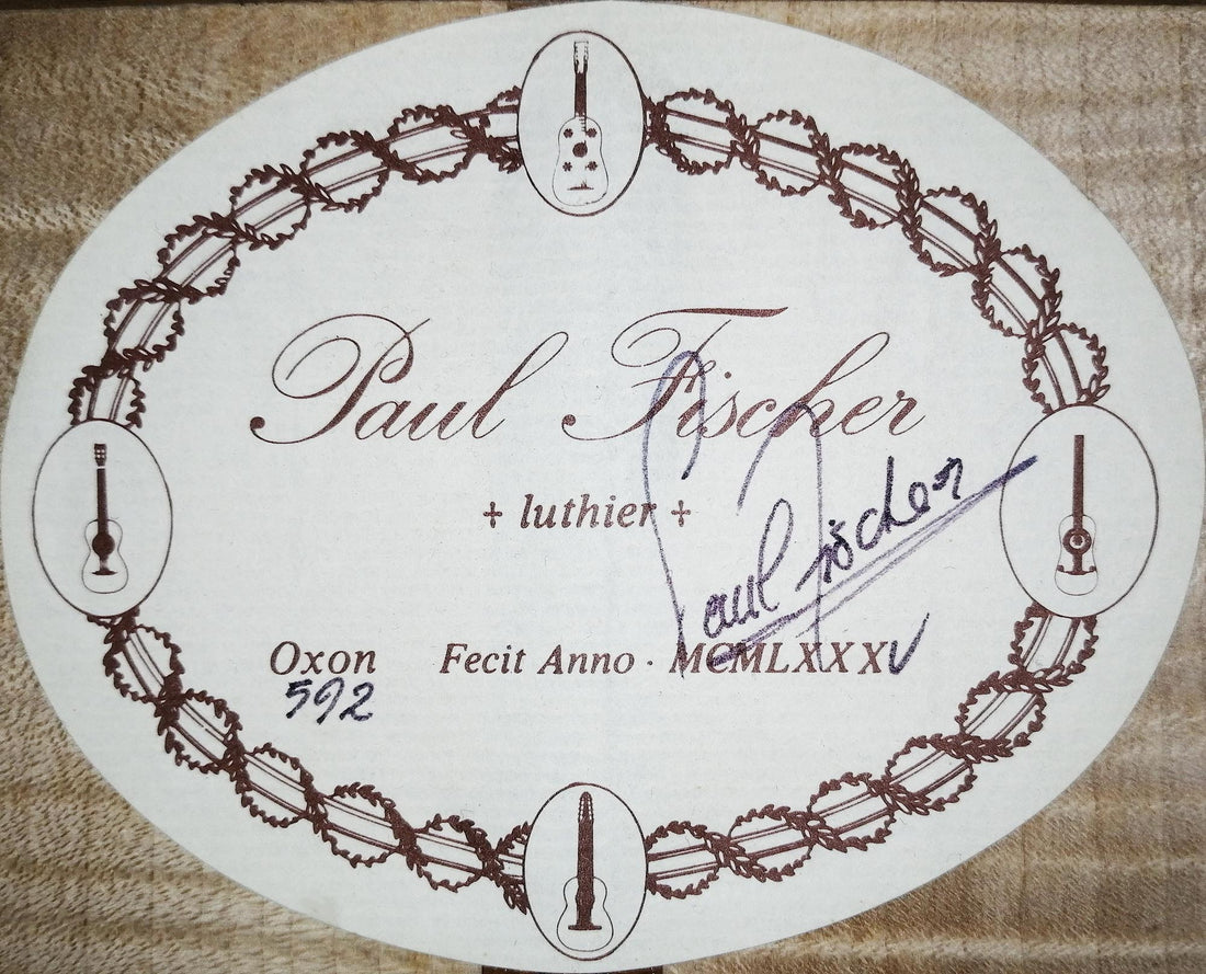 Paul Fischer - 1985 "Panormo 7 Strings"