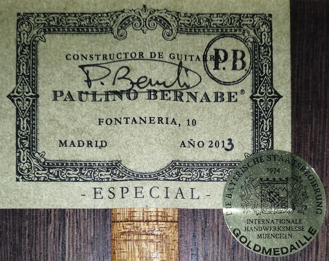 Paulino Bernabé - 2013 Especial Goldmedaille