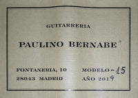 Paulino Bernabe - 2019 M15