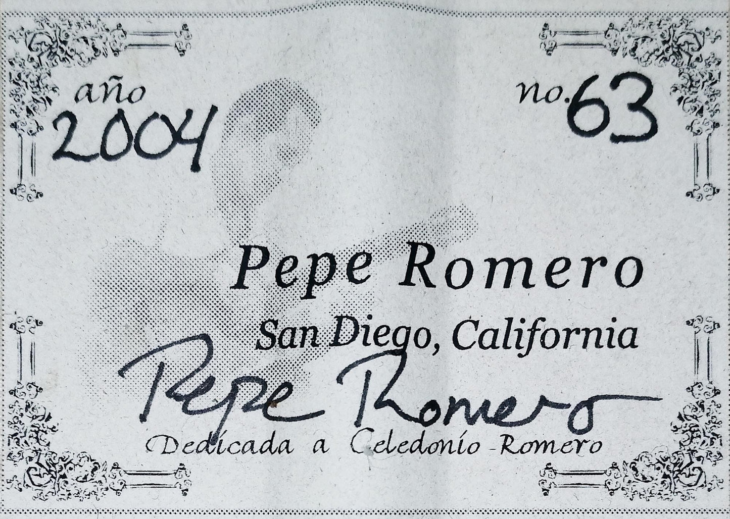 Pepe Romero - 2004
