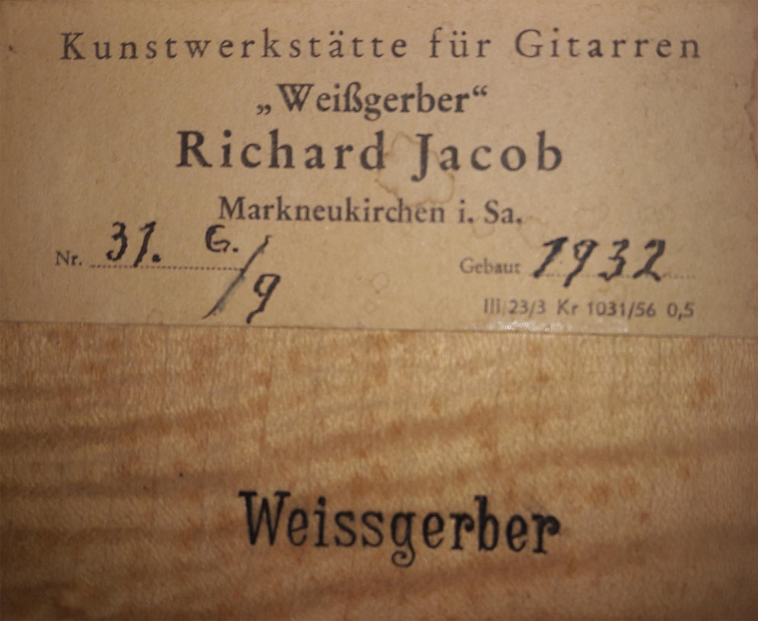 Richard Jacob Weissgerber - 1932