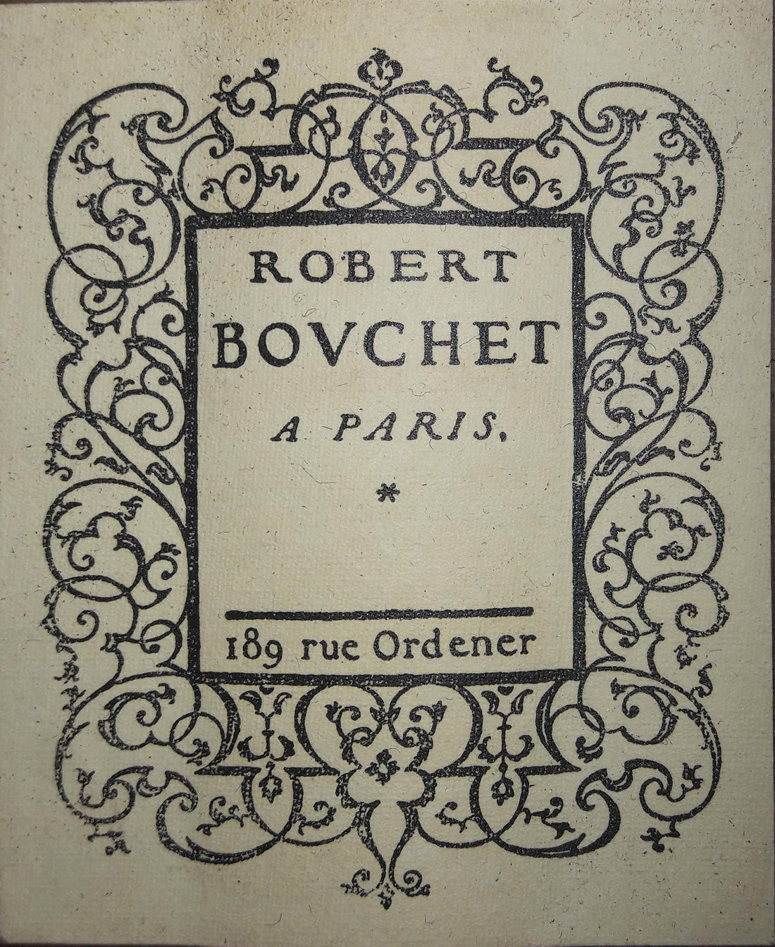 Robert Bouchet - 1977