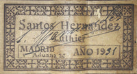 Santos Hernandez - 1931