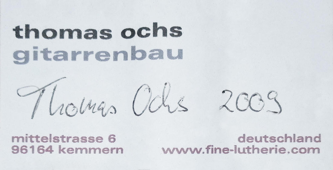 Thomas Ochs - 2009