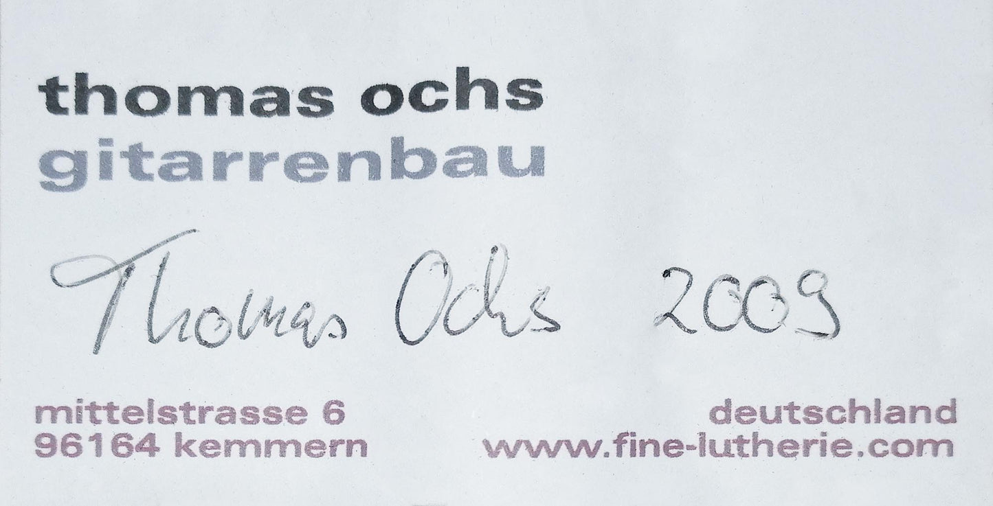 Thomas Ochs - 2009