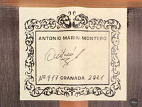 Antonio Marin Montero - 2021 - “Premium” No. 917