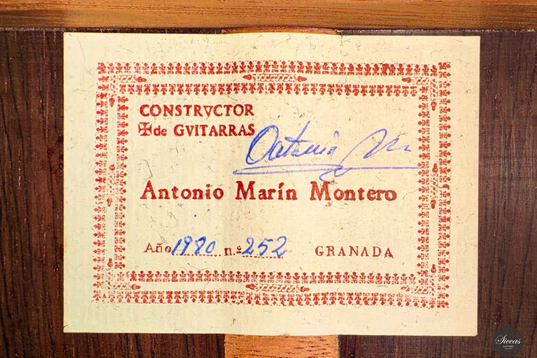 Antonio Marin Montero - 1980 No. 252