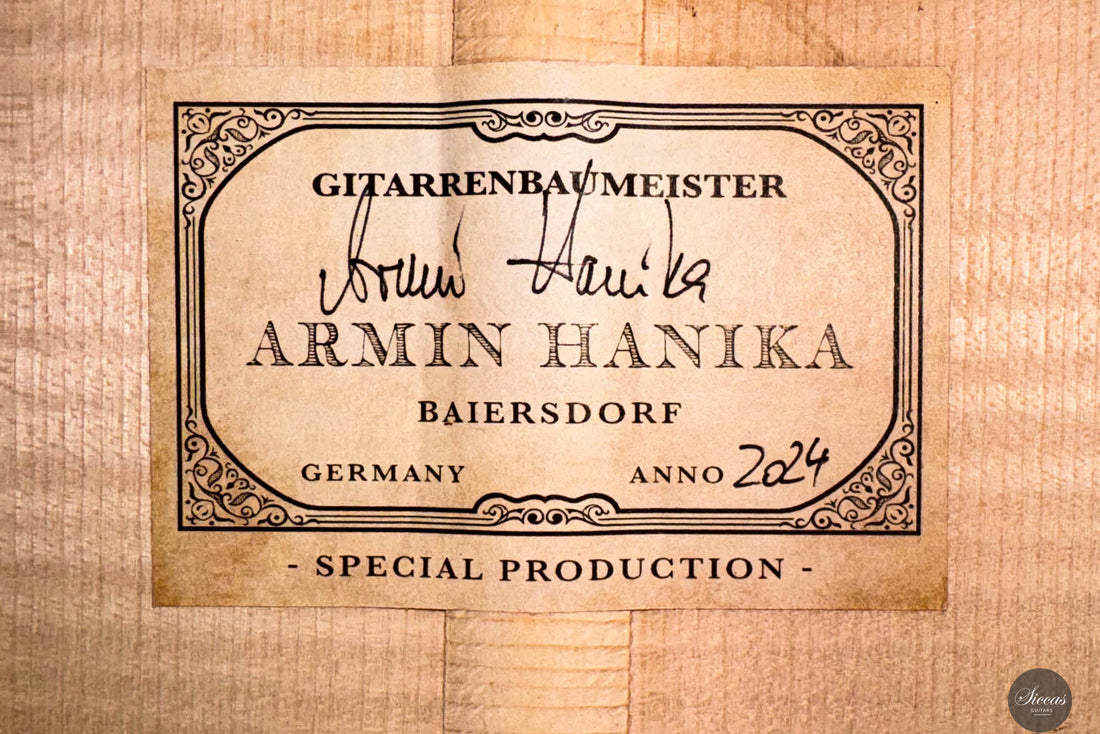 Armin Hanika - HE Torres Custom Spruce/Maple
