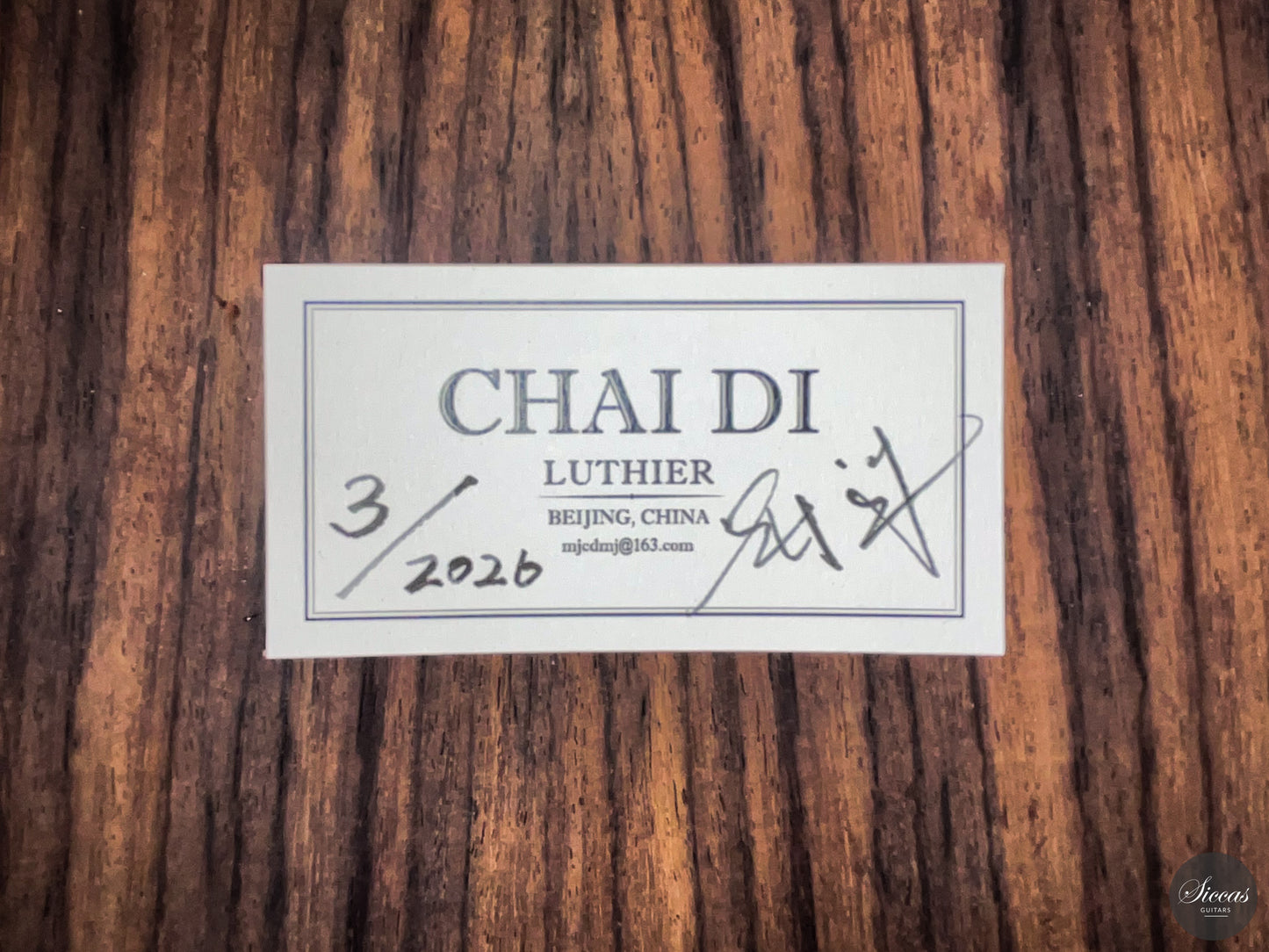 Chai Di - 2026 Cedar