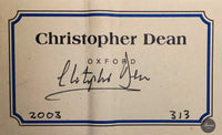 Christopher Dean - 2003 No. 313 64 cm