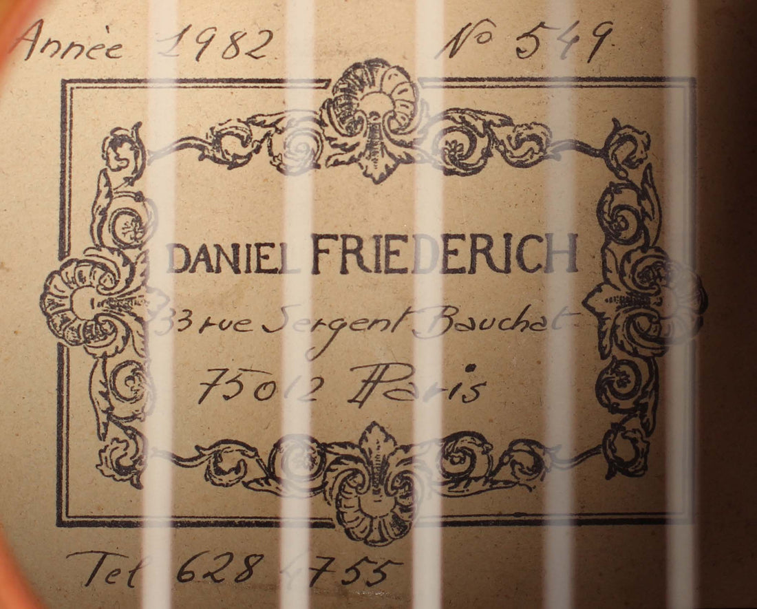 Daniel Friederich - 1982