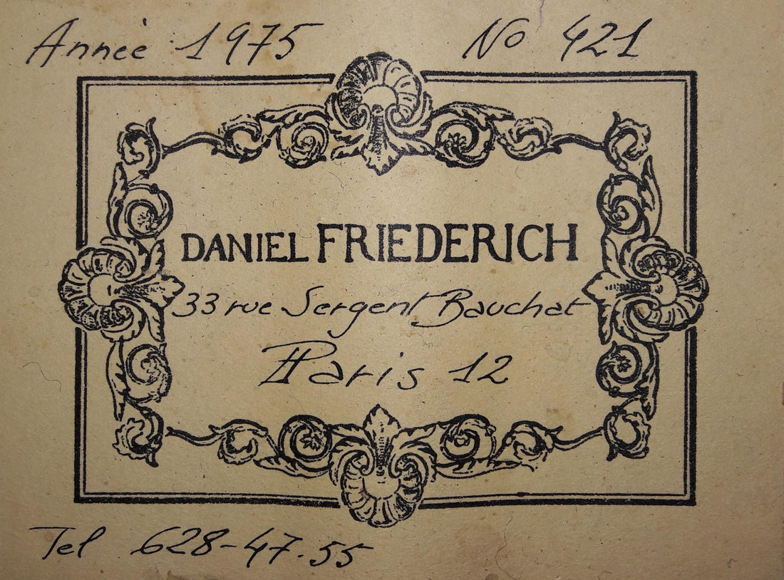 Daniel Friederich - 1975
