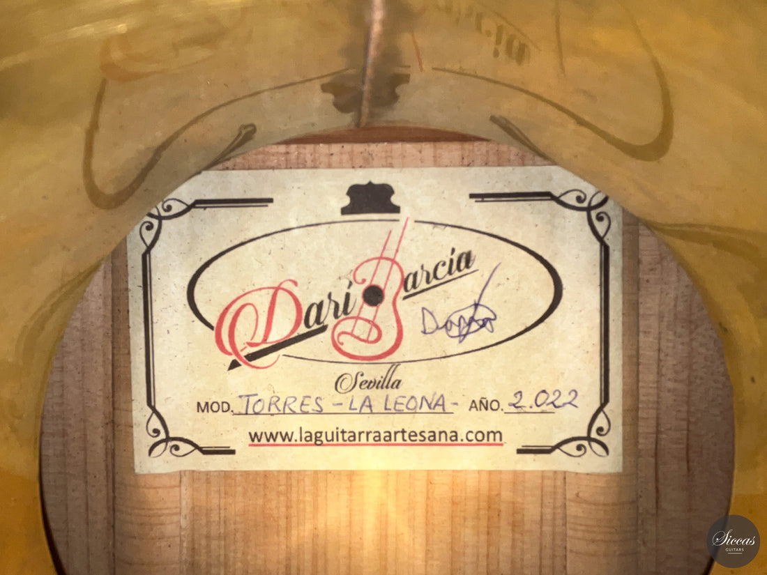Dario Garcia - 2022 La Leona - Certificate