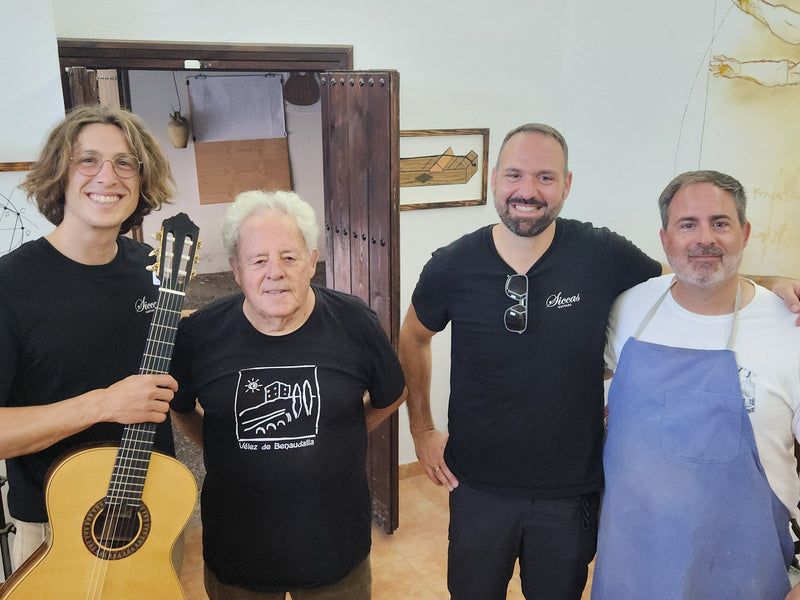 Denis Pecaut and Mirco Sicca in Bellido workshop