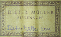 Dieter Müller - Doubletop 2011 63 cm