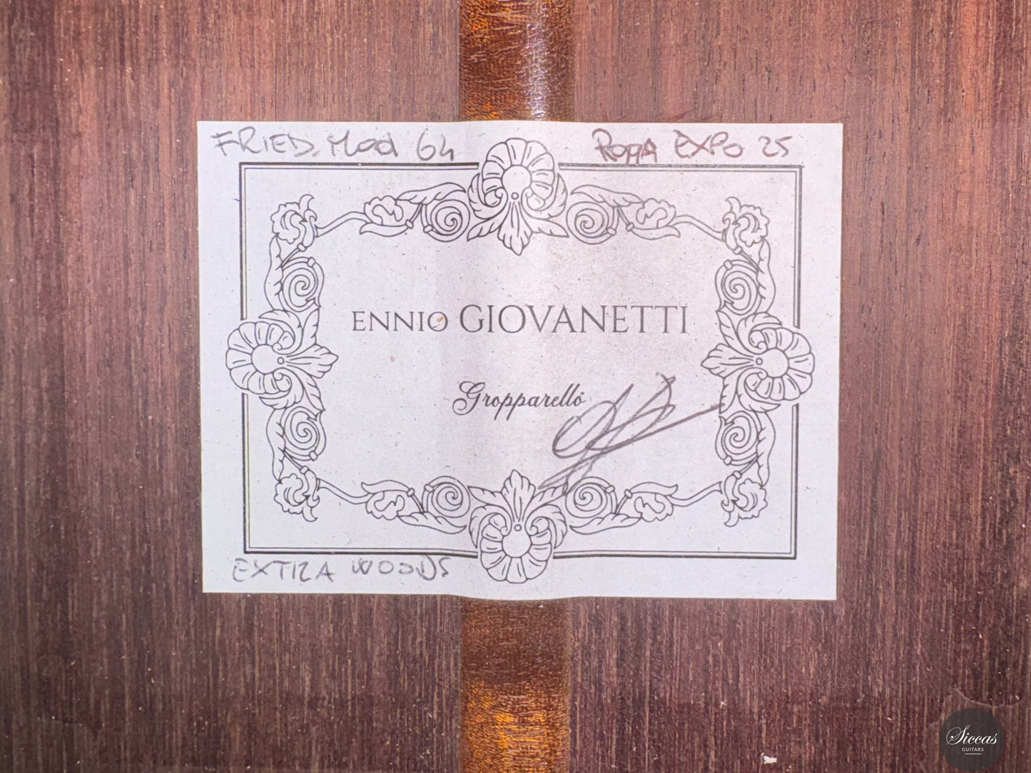 Ennio Giovanetti - 2025 - Friederich - 64 cm ON HOLD