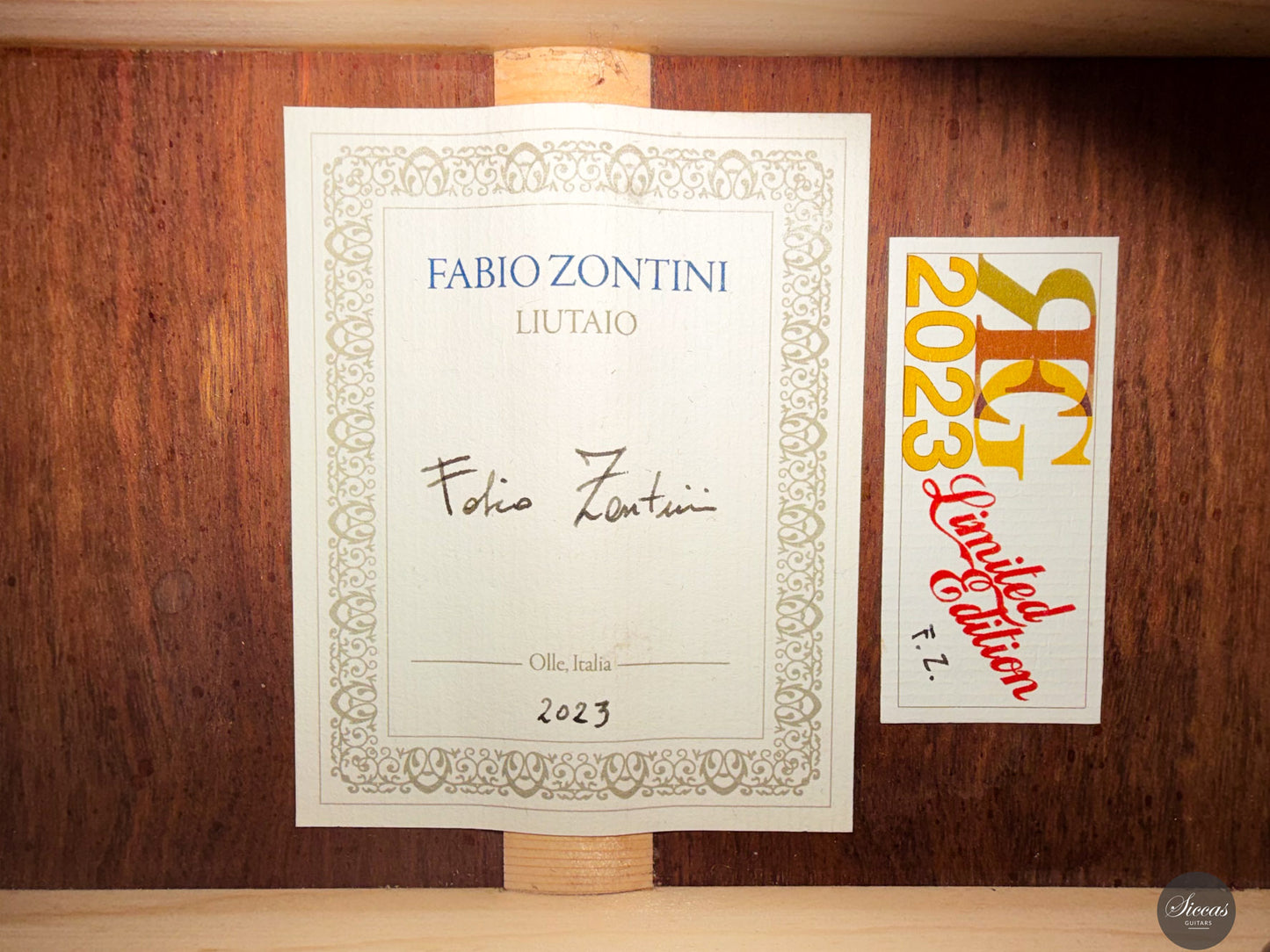 Fabio Zontini - 2023 REG Limited Edition