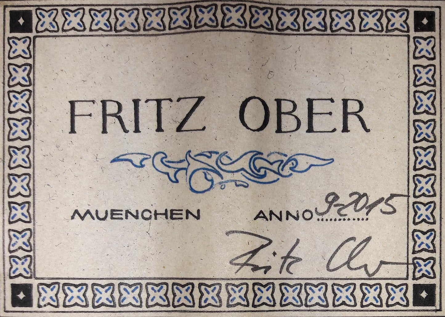 Fritz Ober - 2015