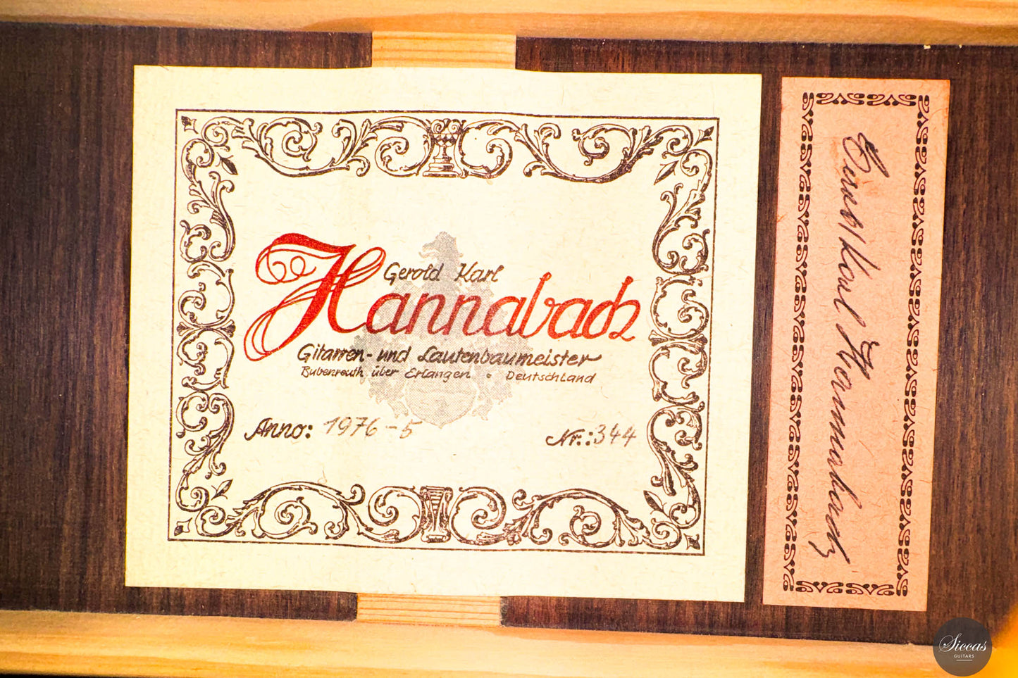 Gerold Karl Hannabach - 1976 No. 344