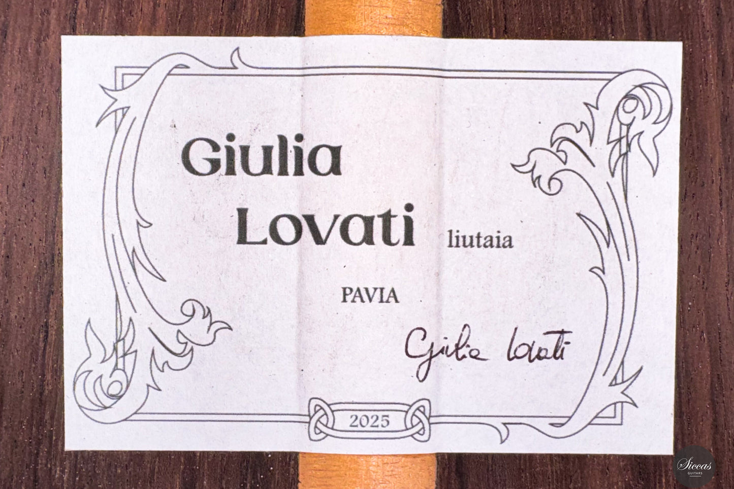 Giulia Lovati - 2025 Torres "ON HOLD"