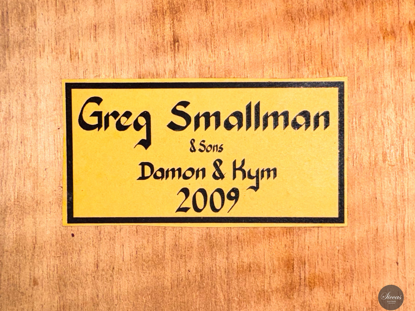 Greg Smallman & Sons Damon & Kym - 2009