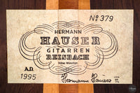 Hermann Hauser III - 1995 No. 379 "Fana - Pepe Romero Model"