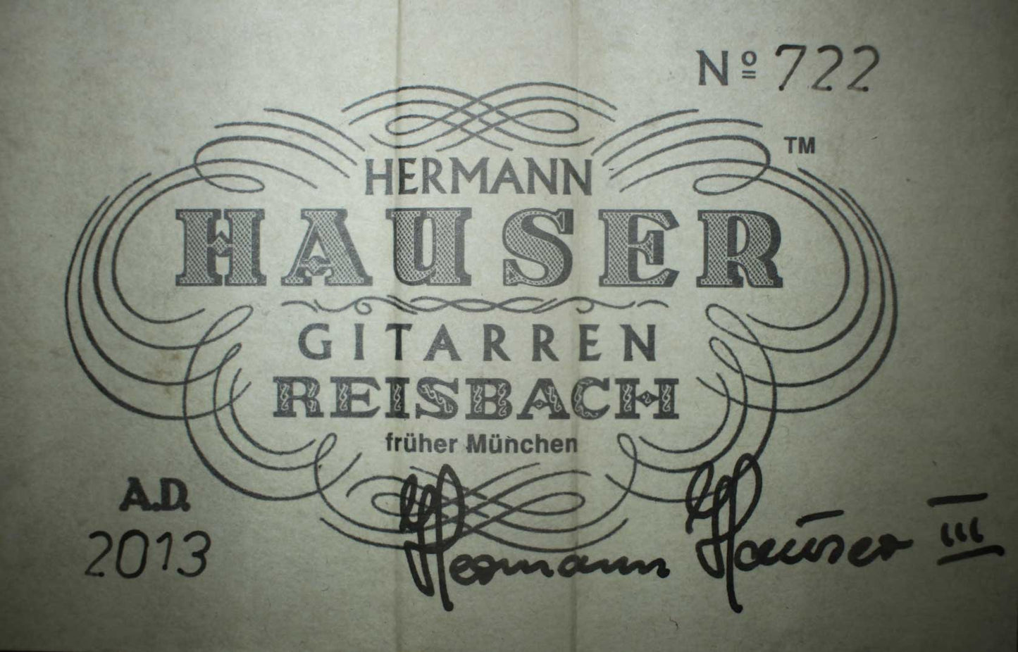 Hermann Hauser ® III - 2013