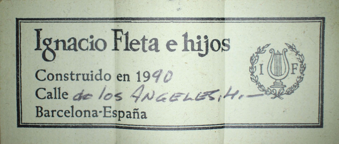 Ignacio Fleta e hijos - 1990